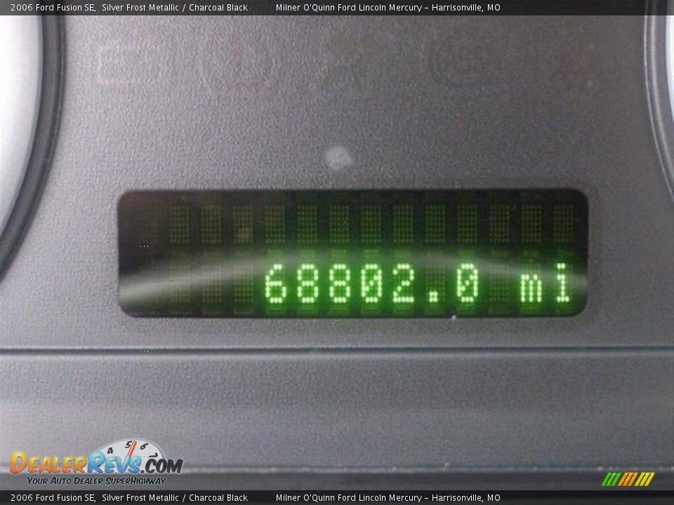 2006 Ford Fusion SE Silver Frost Metallic / Charcoal Black Photo #23