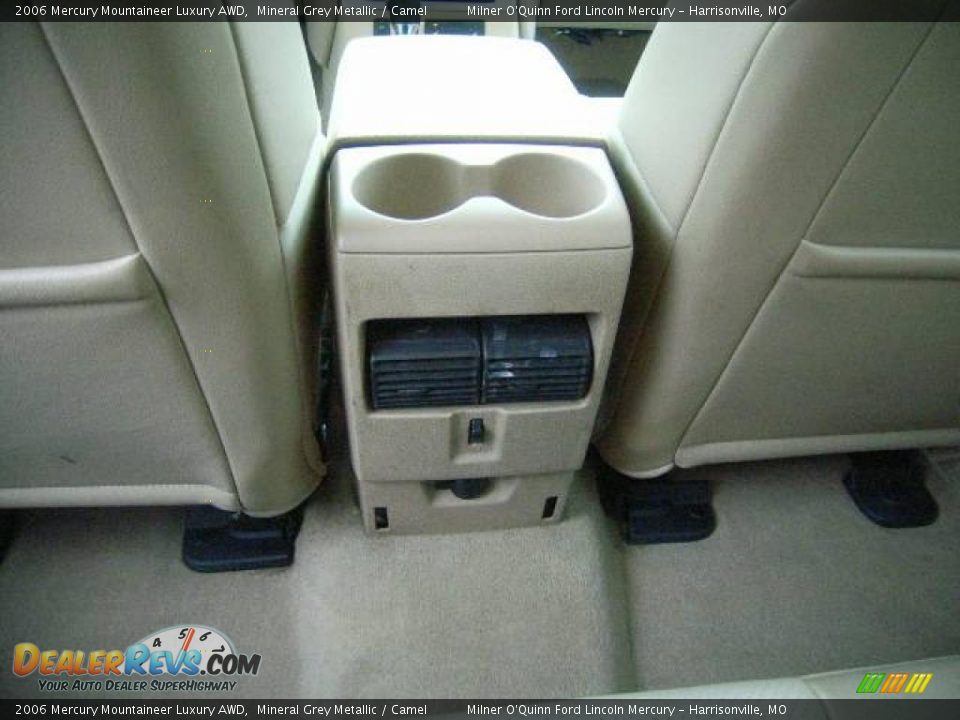 2006 Mercury Mountaineer Luxury AWD Mineral Grey Metallic / Camel Photo #16