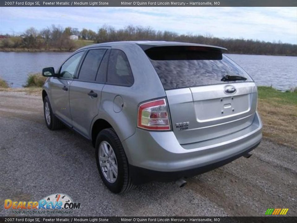 2007 Ford Edge SE Pewter Metallic / Medium Light Stone Photo #5