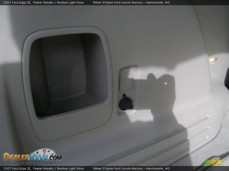 2007 Ford Edge SE Pewter Metallic / Medium Light Stone Photo #12