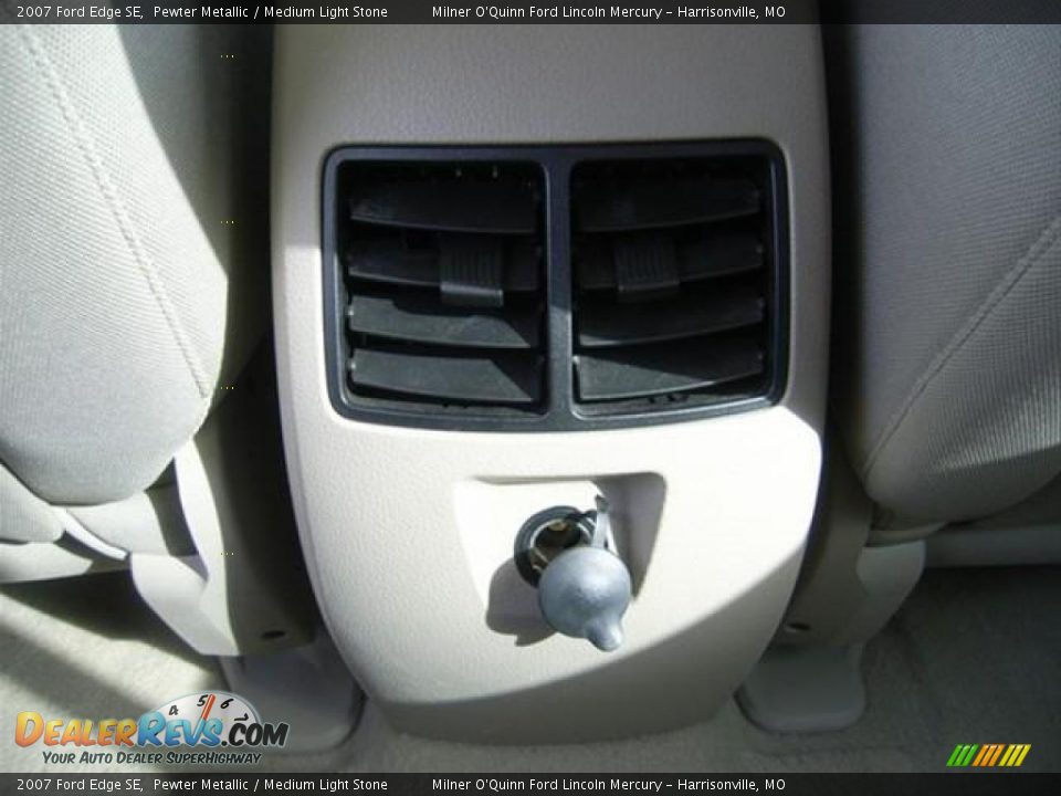 2007 Ford Edge SE Pewter Metallic / Medium Light Stone Photo #15