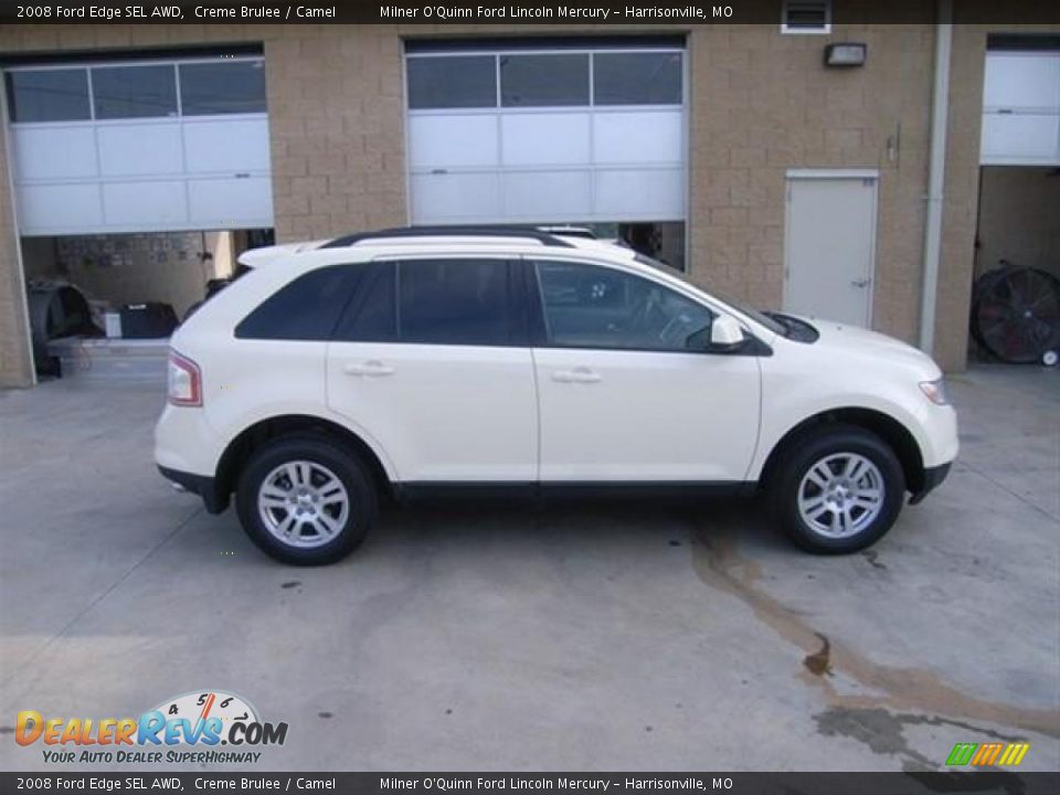 2008 Ford Edge SEL AWD Creme Brulee / Camel Photo #2