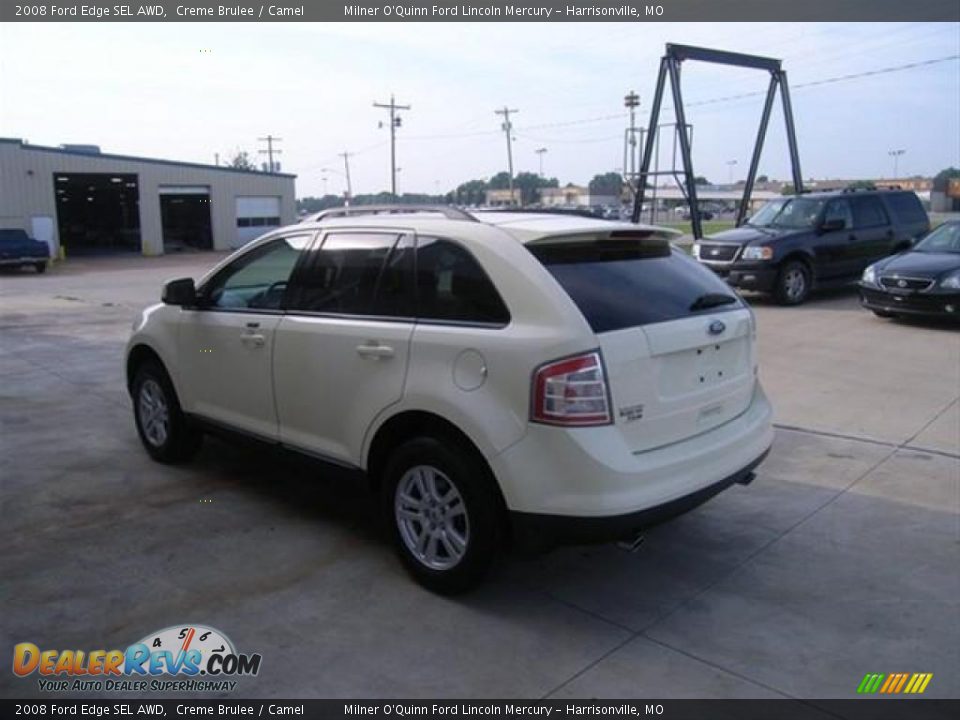 2008 Ford Edge SEL AWD Creme Brulee / Camel Photo #5