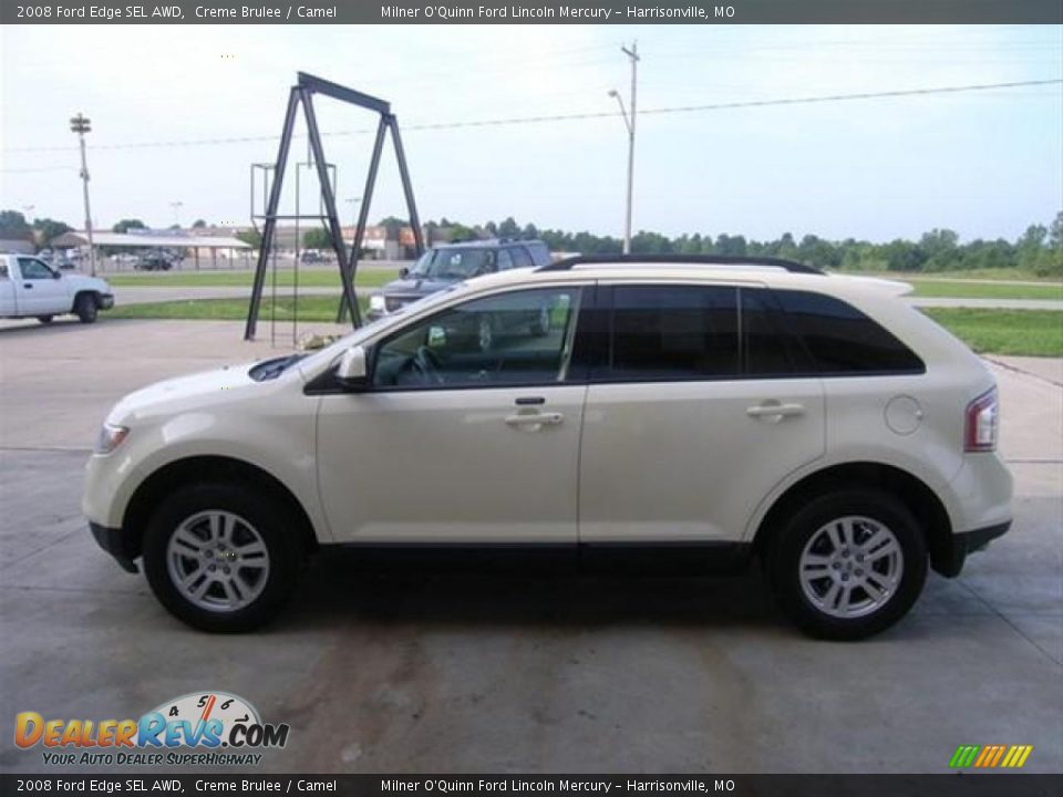2008 Ford Edge SEL AWD Creme Brulee / Camel Photo #6