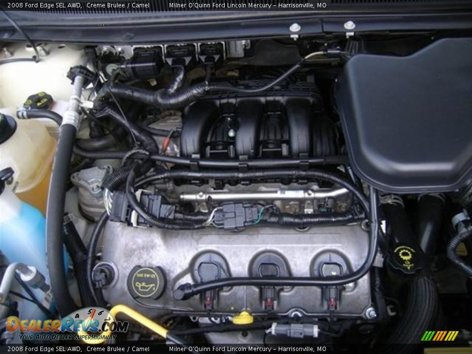 2008 Ford Edge SEL AWD Creme Brulee / Camel Photo #10