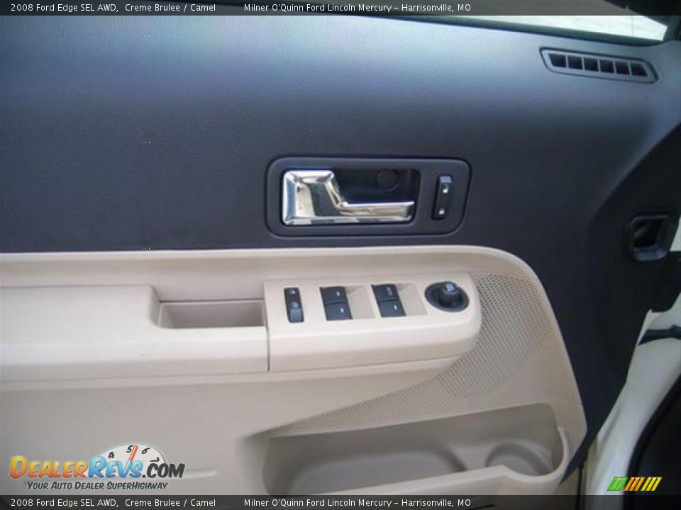 2008 Ford Edge SEL AWD Creme Brulee / Camel Photo #11