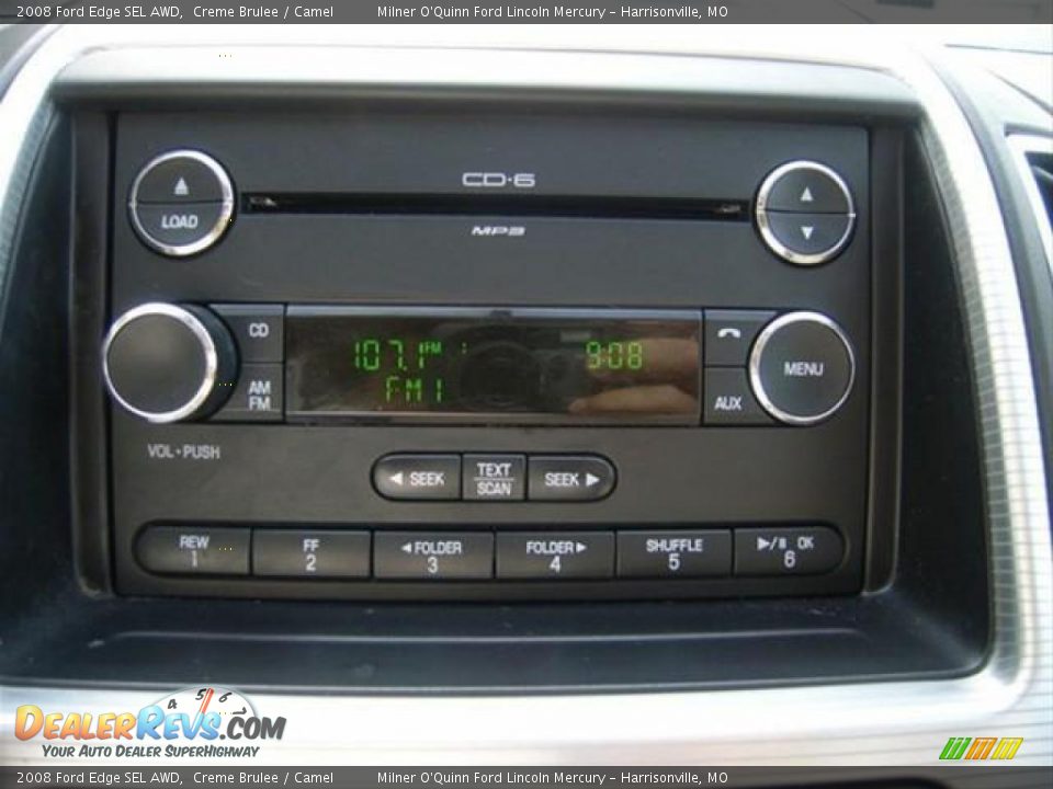 2008 Ford Edge SEL AWD Creme Brulee / Camel Photo #14