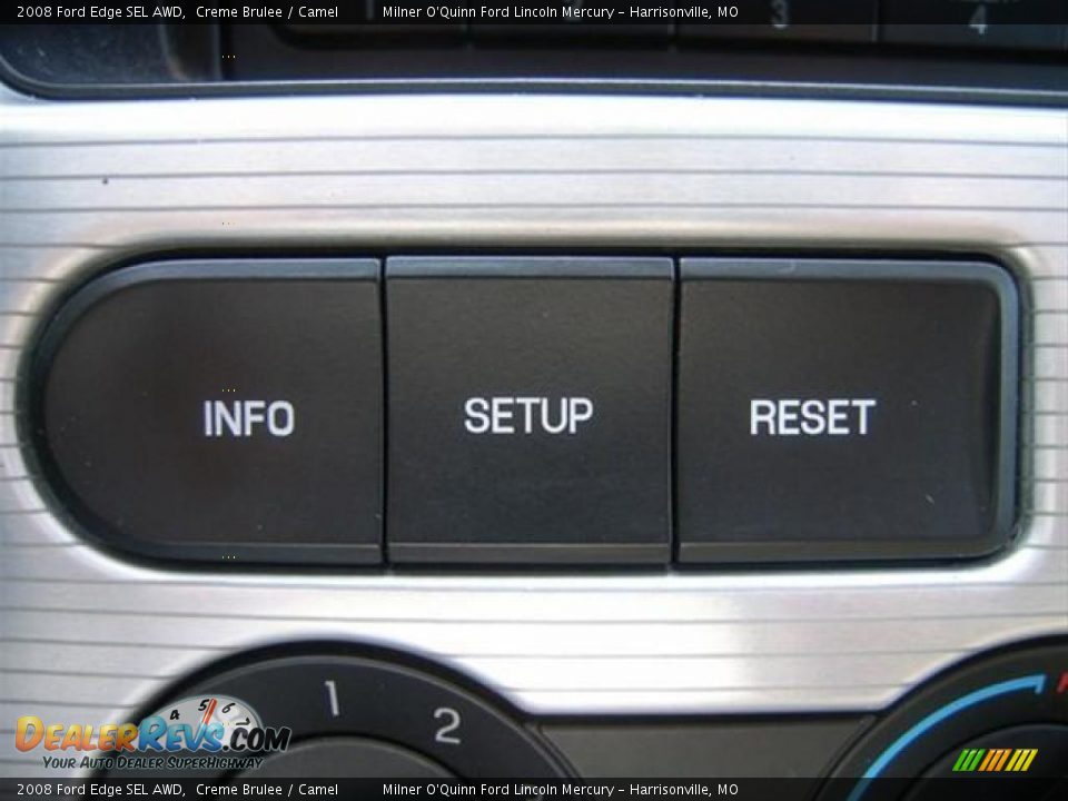2008 Ford Edge SEL AWD Creme Brulee / Camel Photo #15