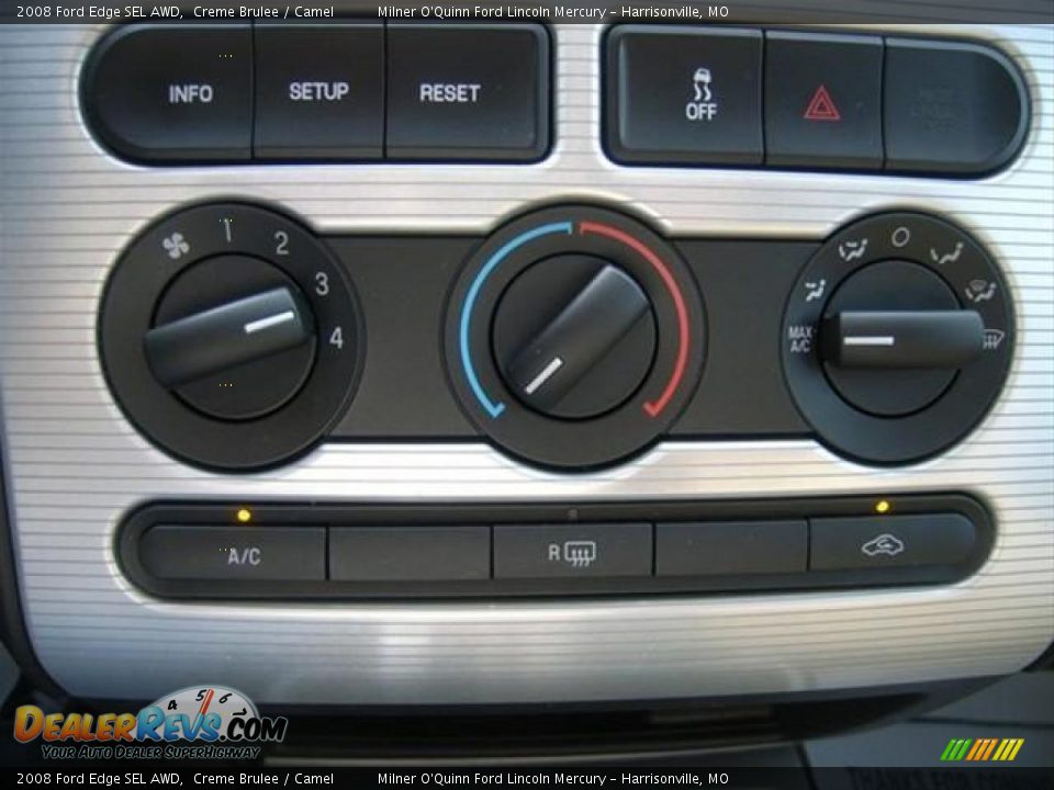 2008 Ford Edge SEL AWD Creme Brulee / Camel Photo #16
