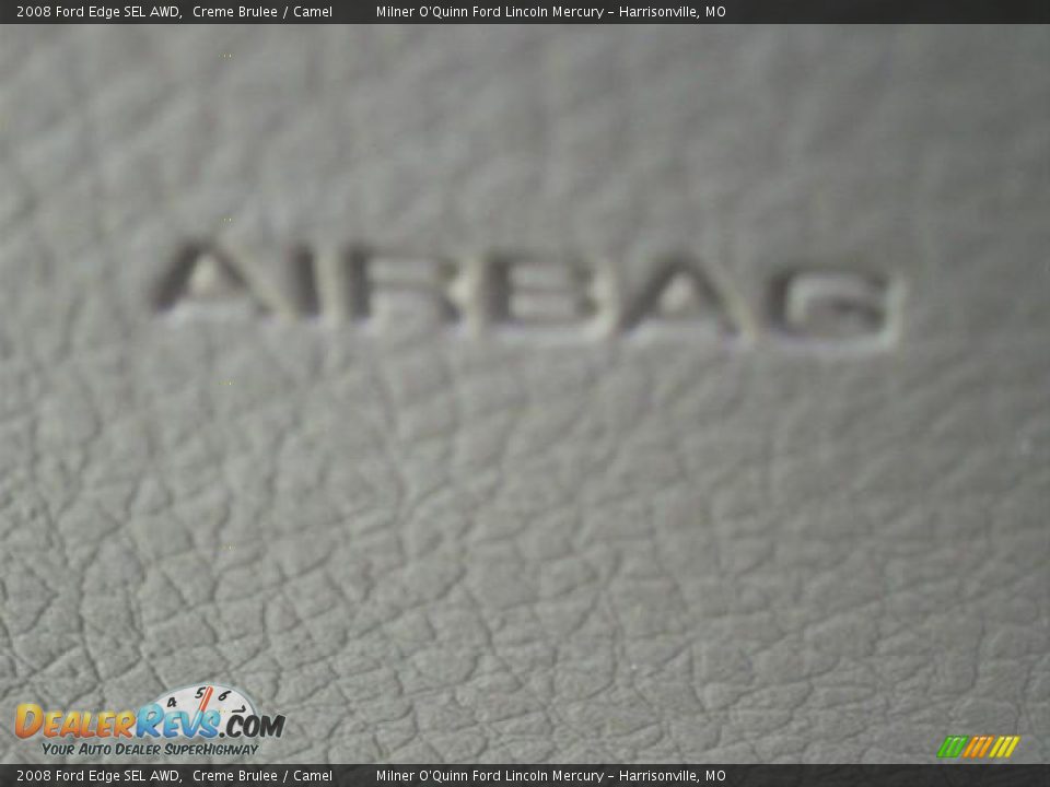 2008 Ford Edge SEL AWD Creme Brulee / Camel Photo #19