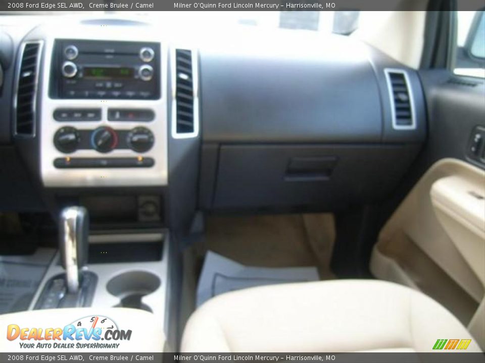 2008 Ford Edge SEL AWD Creme Brulee / Camel Photo #20