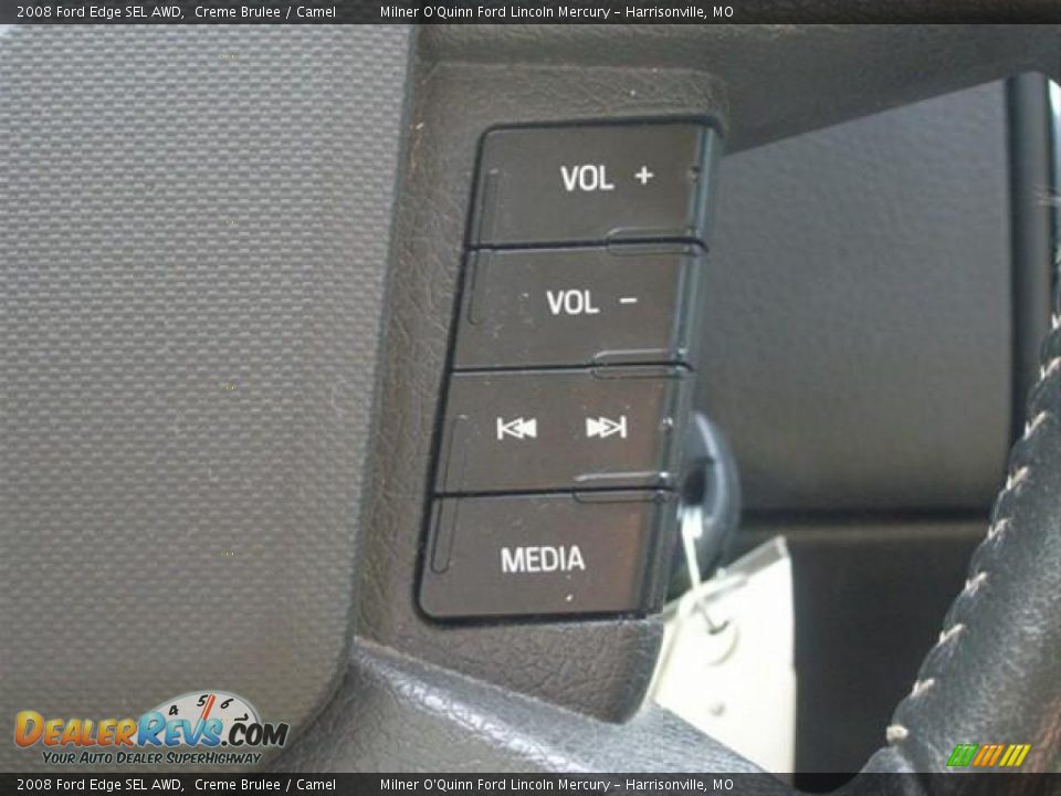 2008 Ford Edge SEL AWD Creme Brulee / Camel Photo #22
