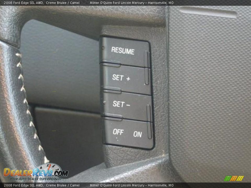 2008 Ford Edge SEL AWD Creme Brulee / Camel Photo #23
