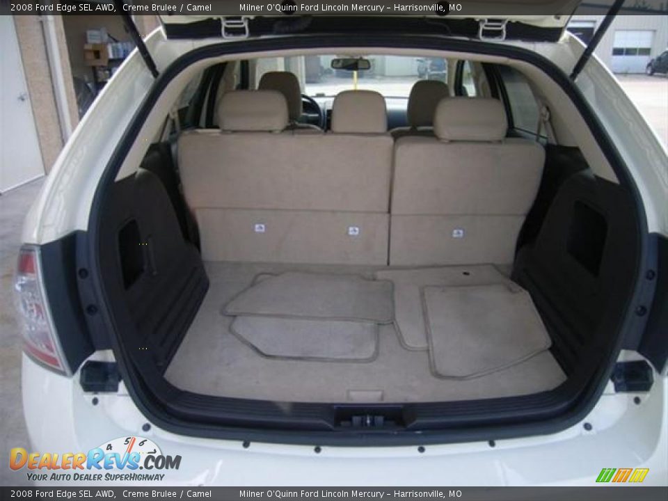 2008 Ford Edge SEL AWD Creme Brulee / Camel Photo #24