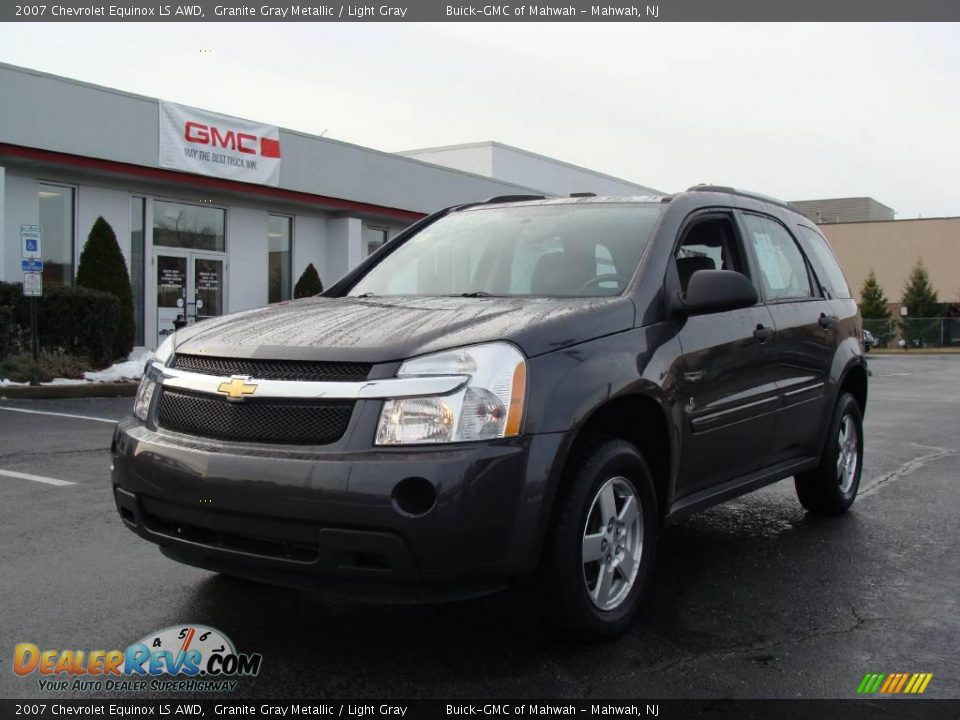 2007 Chevrolet Equinox LS AWD Granite Gray Metallic / Light Gray Photo #1