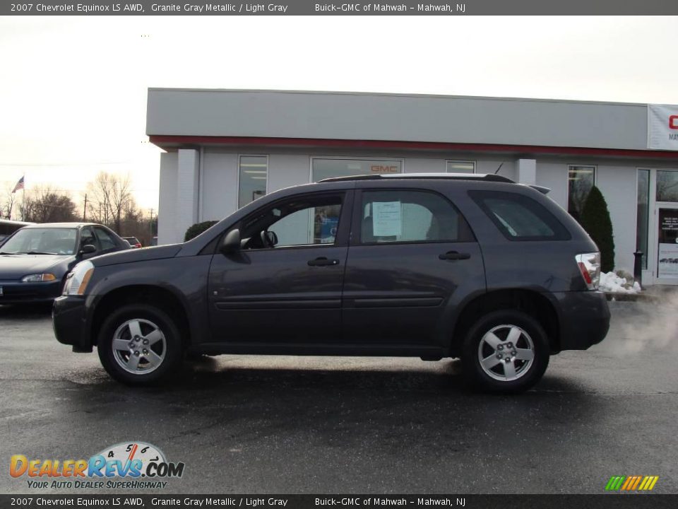 2007 Chevrolet Equinox LS AWD Granite Gray Metallic / Light Gray Photo #8