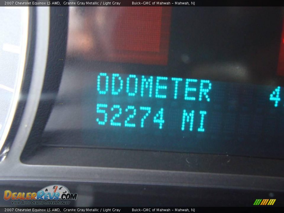 2007 Chevrolet Equinox LS AWD Granite Gray Metallic / Light Gray Photo #23