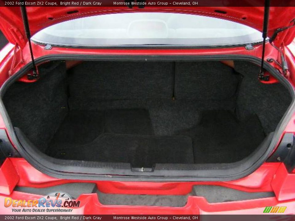 2002 Ford Escort ZX2 Coupe Bright Red / Dark Gray Photo #24