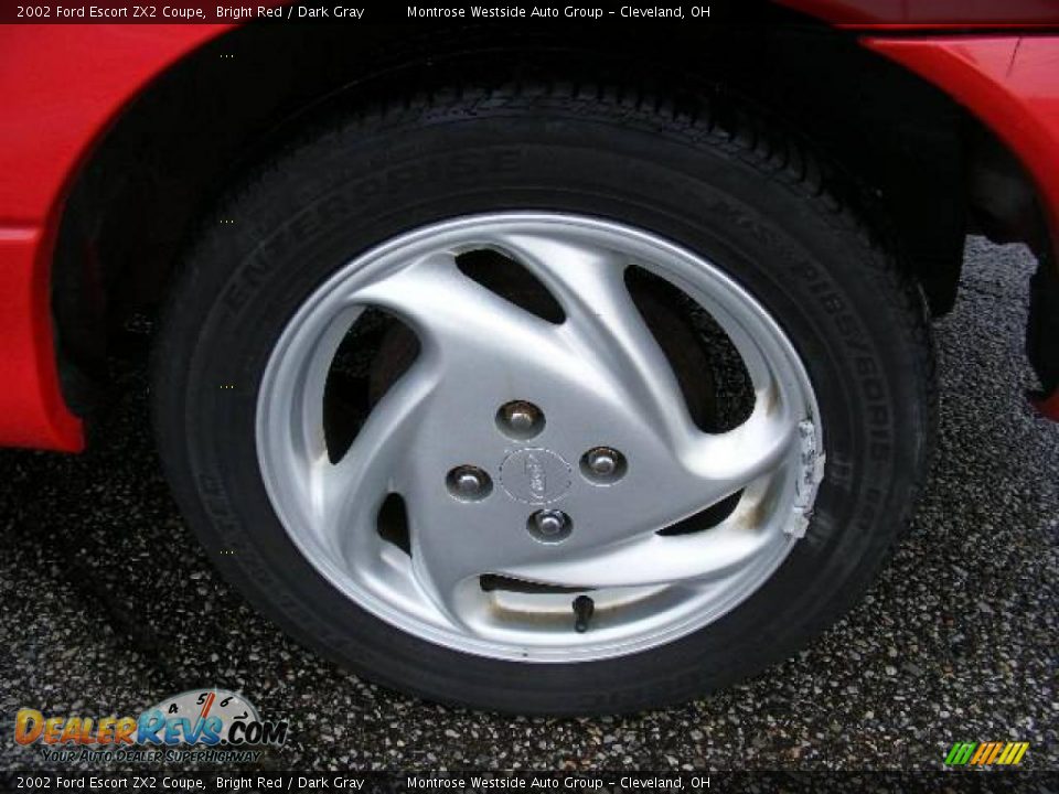 2002 Ford Escort ZX2 Coupe Bright Red / Dark Gray Photo #26