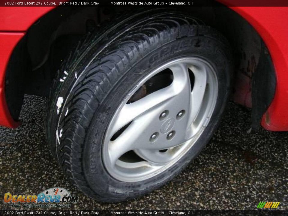 2002 Ford Escort ZX2 Coupe Bright Red / Dark Gray Photo #27