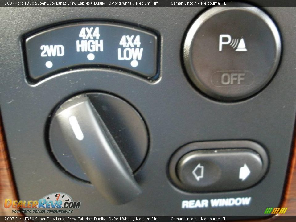 2007 Ford F350 Super Duty Lariat Crew Cab 4x4 Dually Oxford White / Medium Flint Photo #22