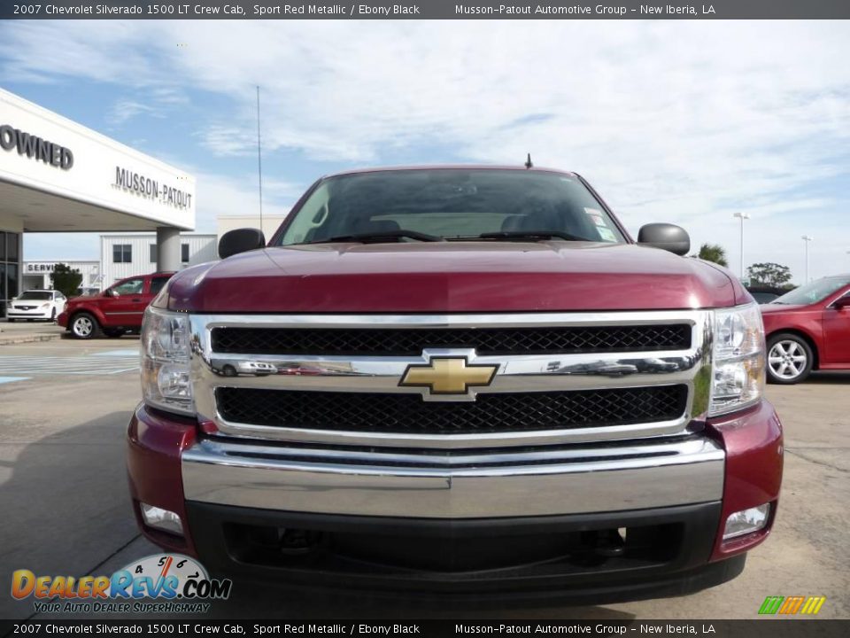 2007 Chevrolet Silverado 1500 LT Crew Cab Sport Red Metallic / Ebony Black Photo #2