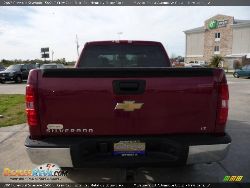 2007 Chevrolet Silverado 1500 LT Crew Cab Sport Red Metallic / Ebony Black Photo #6