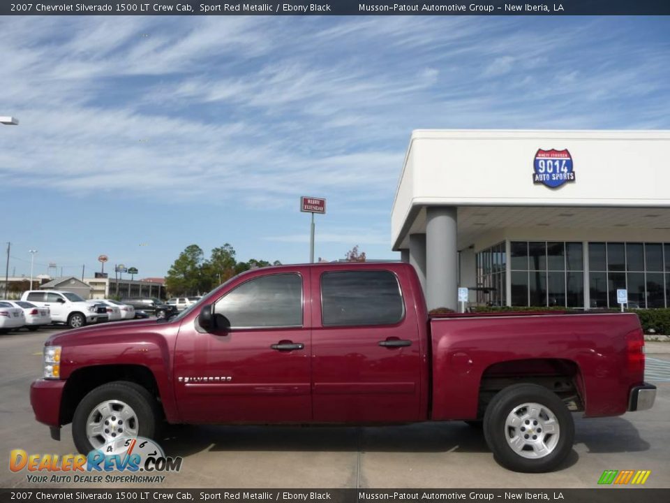 2007 Chevrolet Silverado 1500 LT Crew Cab Sport Red Metallic / Ebony Black Photo #8