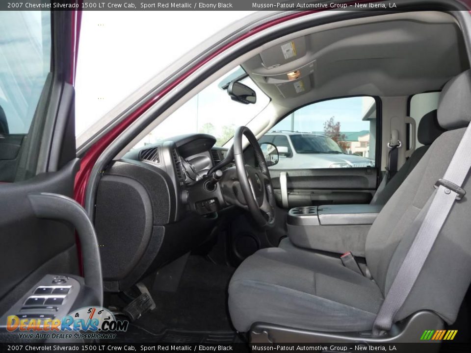 2007 Chevrolet Silverado 1500 LT Crew Cab Sport Red Metallic / Ebony Black Photo #9
