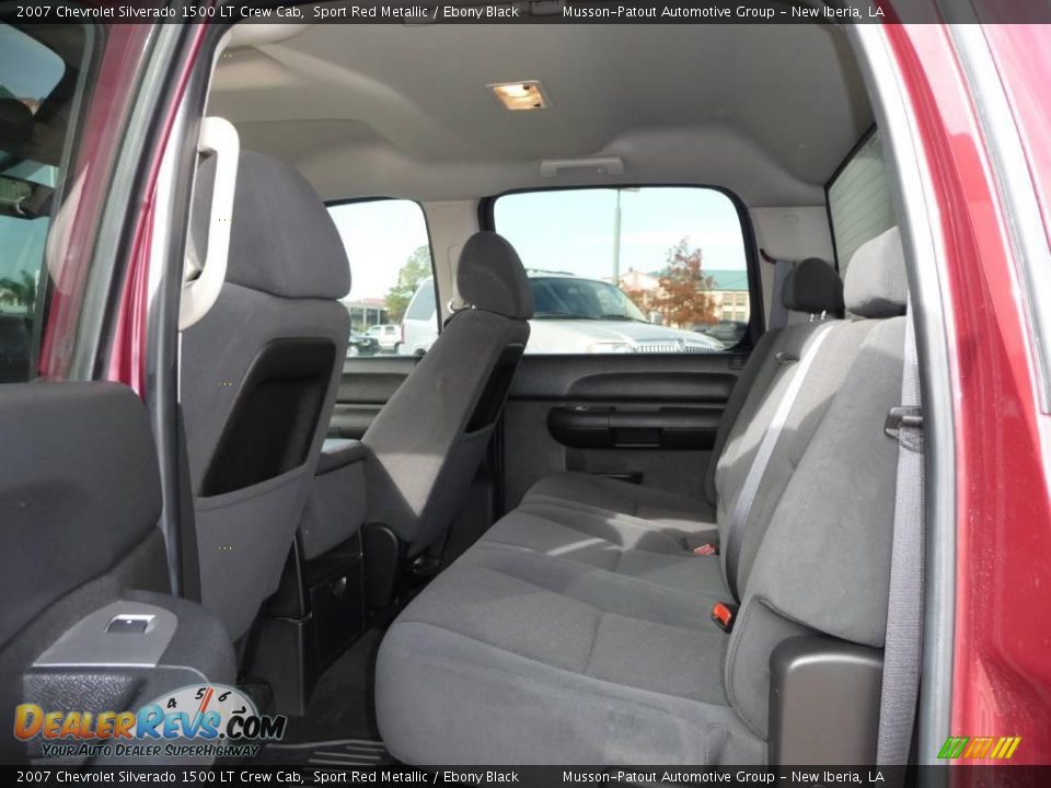 2007 Chevrolet Silverado 1500 LT Crew Cab Sport Red Metallic / Ebony Black Photo #10