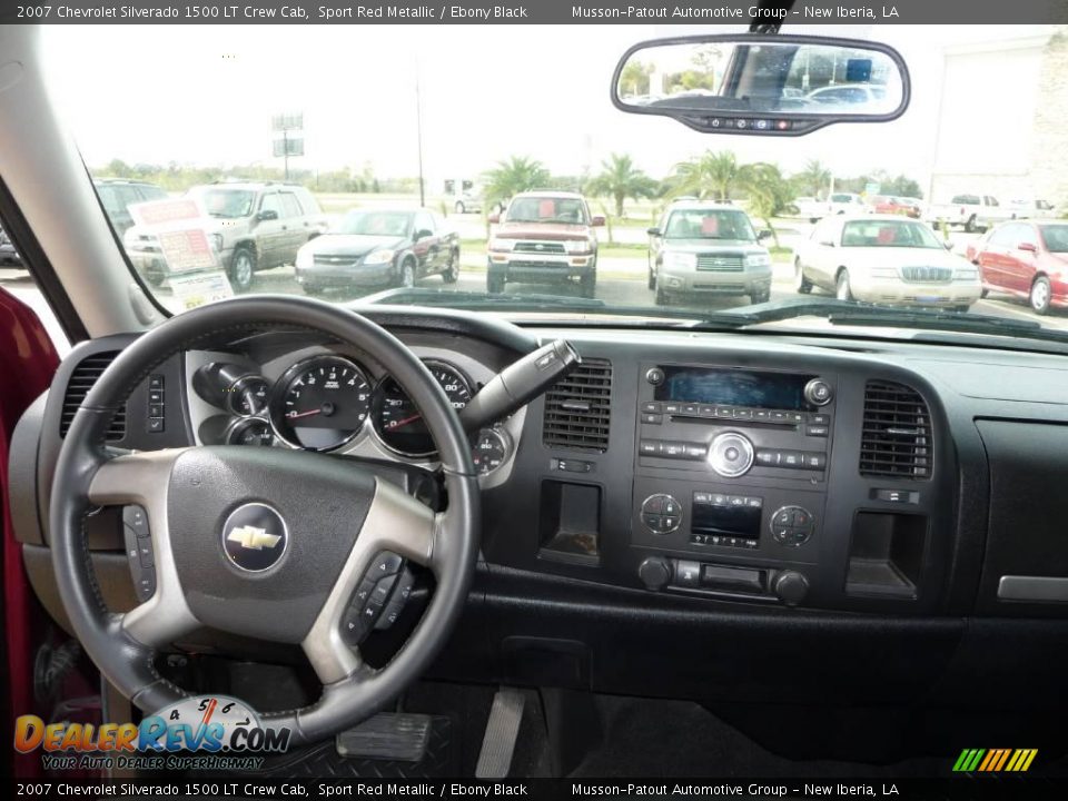 2007 Chevrolet Silverado 1500 LT Crew Cab Sport Red Metallic / Ebony Black Photo #11