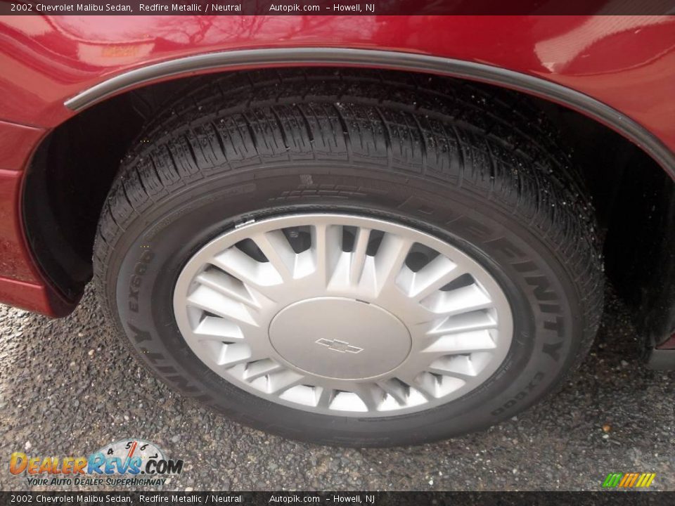 2002 Chevrolet Malibu Sedan Redfire Metallic / Neutral Photo #16