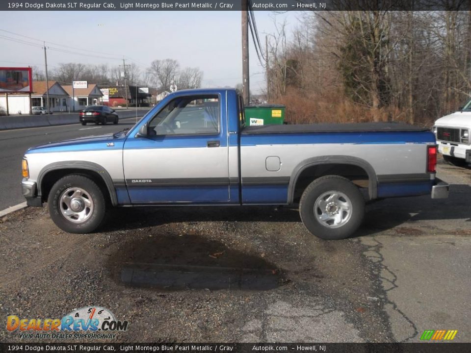 1994 Dodge Dakota SLT Regular Cab Light Montego Blue Pearl Metallic / Gray Photo #1