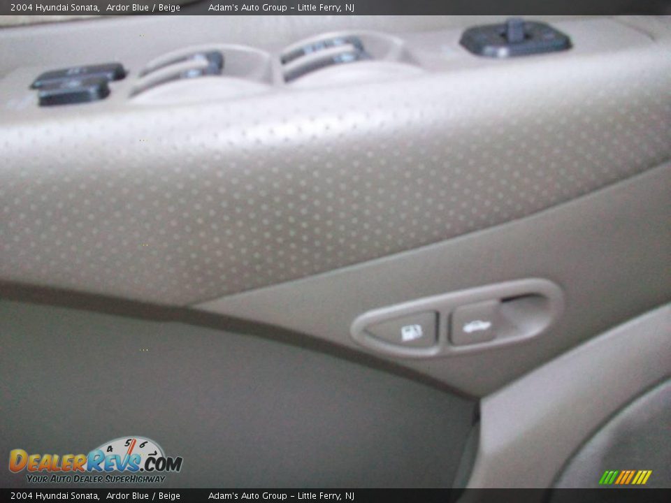 2004 Hyundai Sonata Ardor Blue / Beige Photo #8
