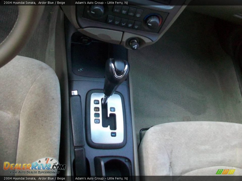 2004 Hyundai Sonata Ardor Blue / Beige Photo #15