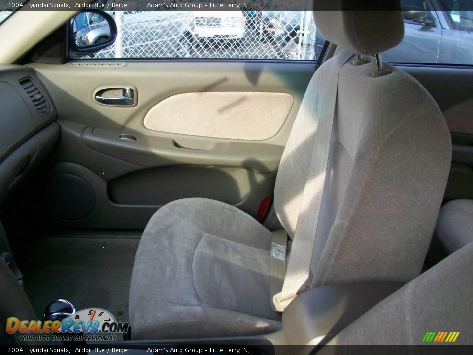 2004 Hyundai Sonata Ardor Blue / Beige Photo #17
