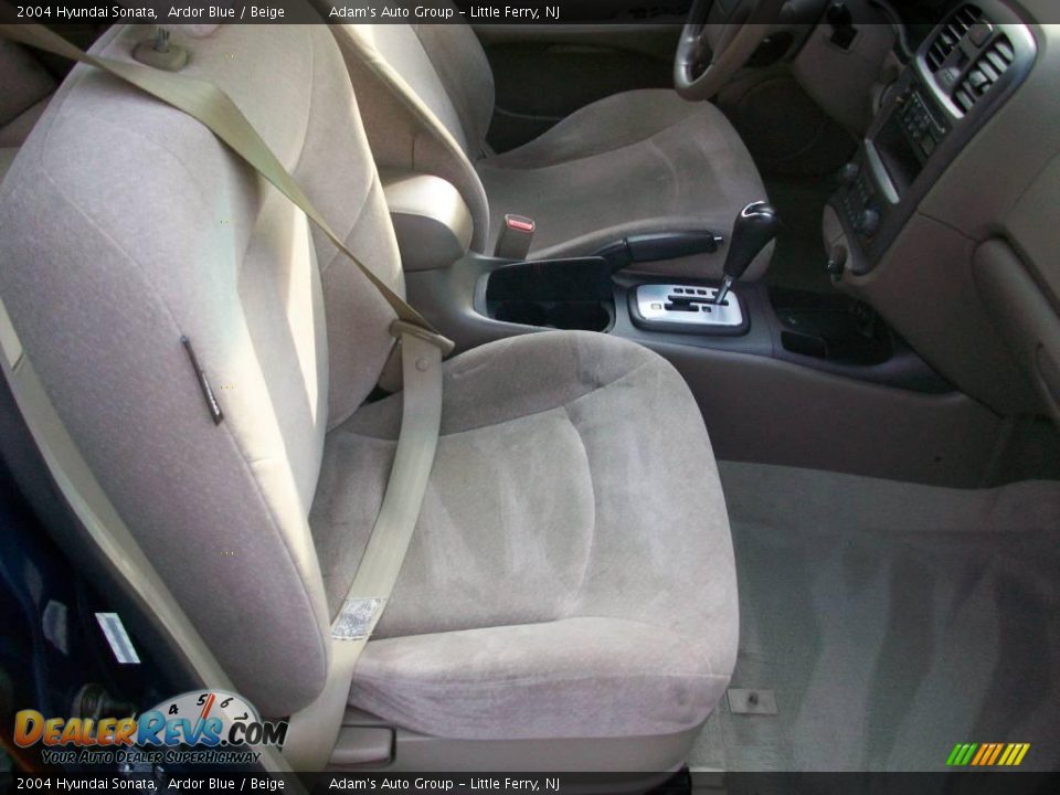 2004 Hyundai Sonata Ardor Blue / Beige Photo #19