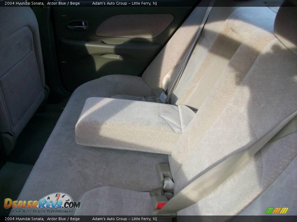 2004 Hyundai Sonata Ardor Blue / Beige Photo #24