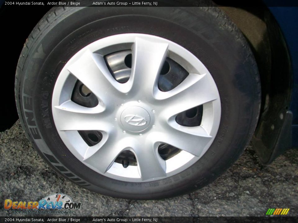 2004 Hyundai Sonata Ardor Blue / Beige Photo #27