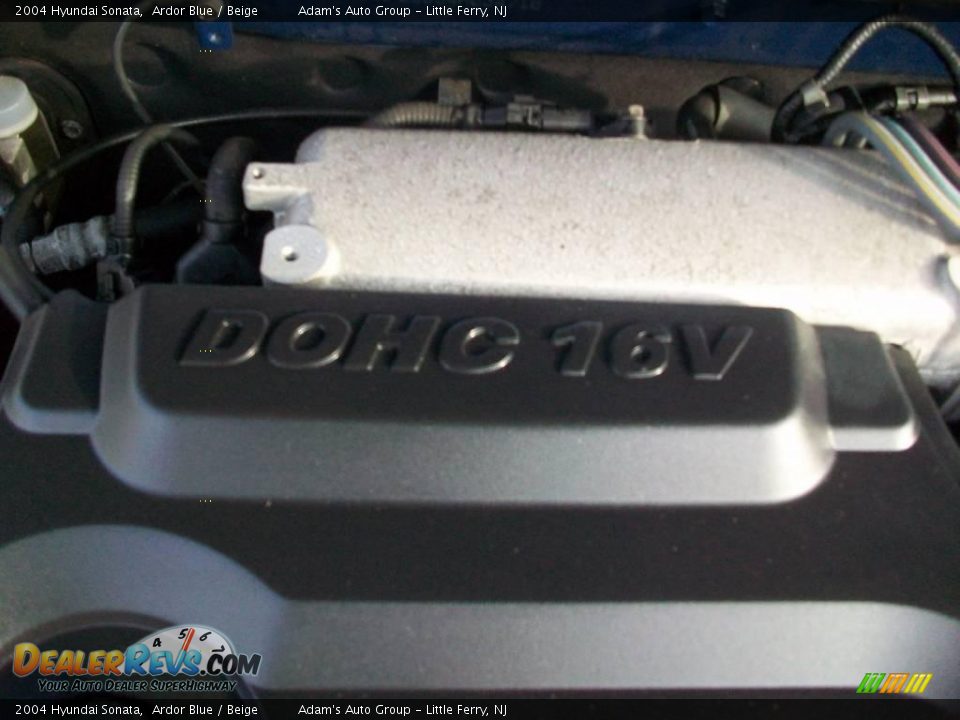 2004 Hyundai Sonata Ardor Blue / Beige Photo #30