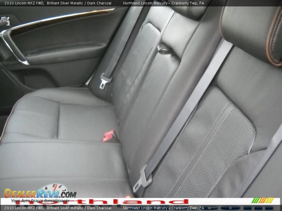 2010 Lincoln MKZ FWD Brilliant Silver Metallic / Dark Charcoal Photo #11