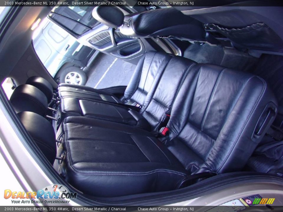 2003 Mercedes-Benz ML 350 4Matic Desert Silver Metallic / Charcoal Photo #23
