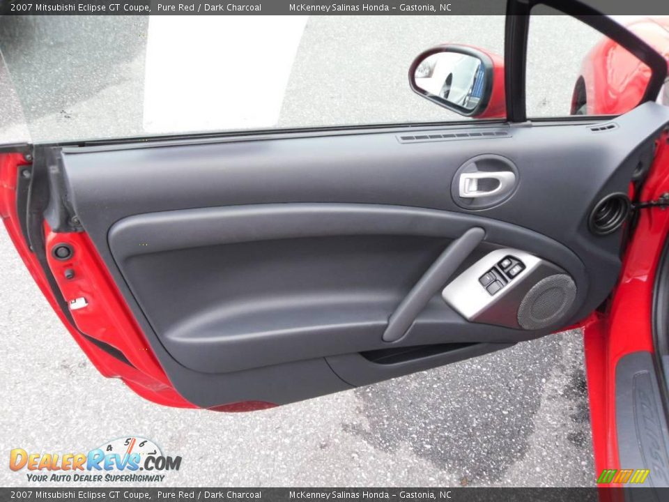 2007 Mitsubishi Eclipse GT Coupe Pure Red / Dark Charcoal Photo #7