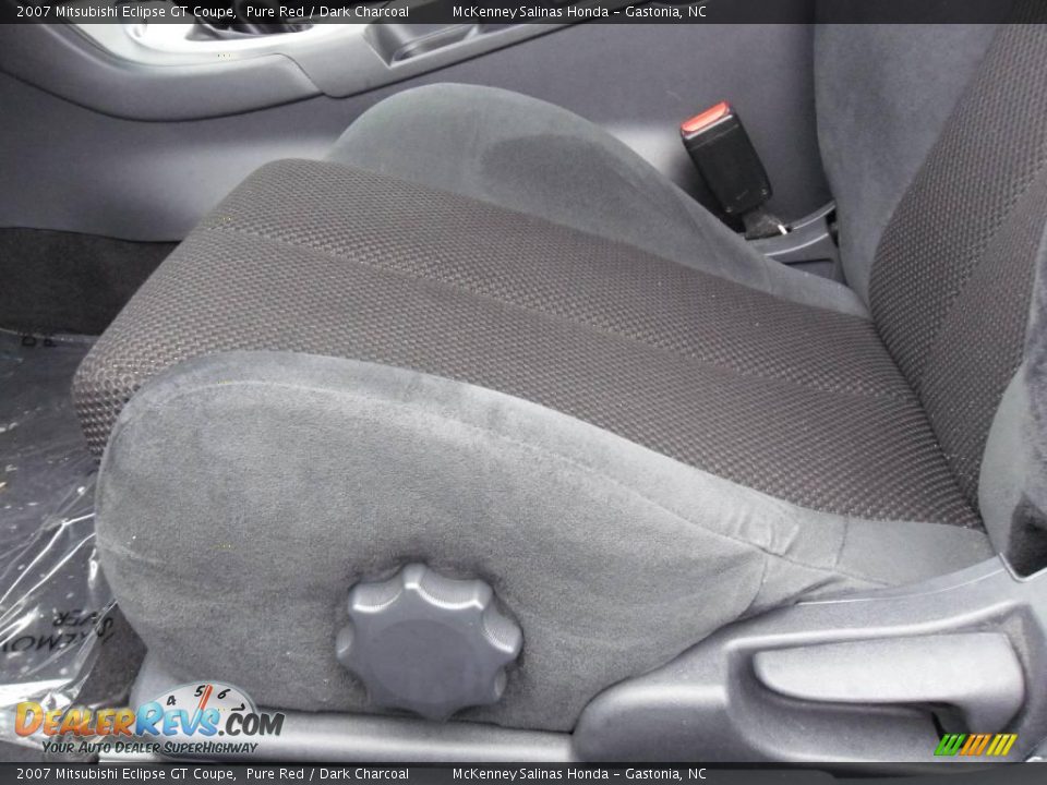 2007 Mitsubishi Eclipse GT Coupe Pure Red / Dark Charcoal Photo #9