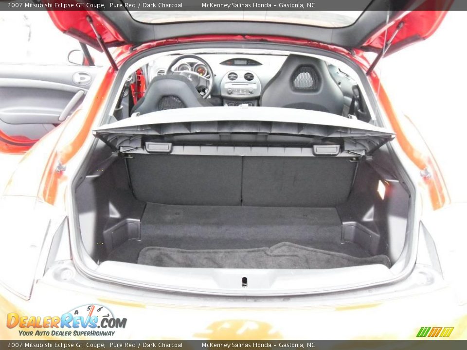 2007 Mitsubishi Eclipse GT Coupe Pure Red / Dark Charcoal Photo #12