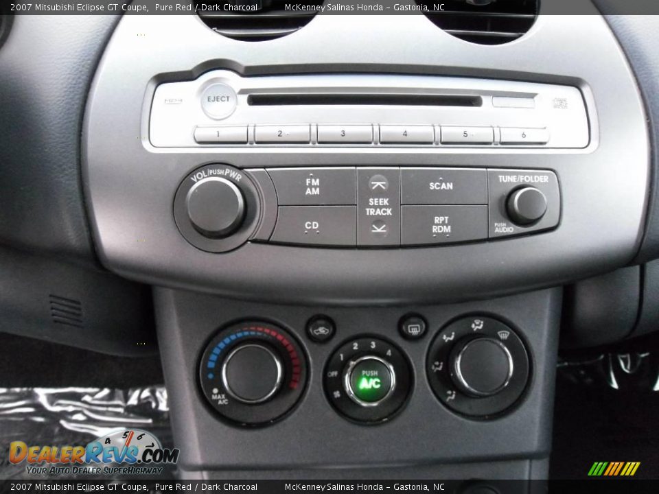 2007 Mitsubishi Eclipse GT Coupe Pure Red / Dark Charcoal Photo #22