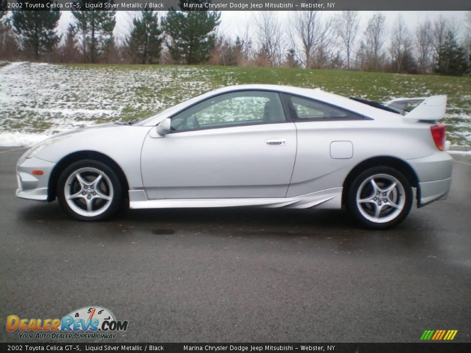 2002 Toyota Celica GT-S Liquid Silver Metallic / Black Photo #2