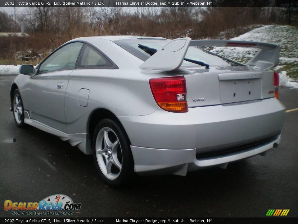 2002 Toyota Celica GT-S Liquid Silver Metallic / Black Photo #3