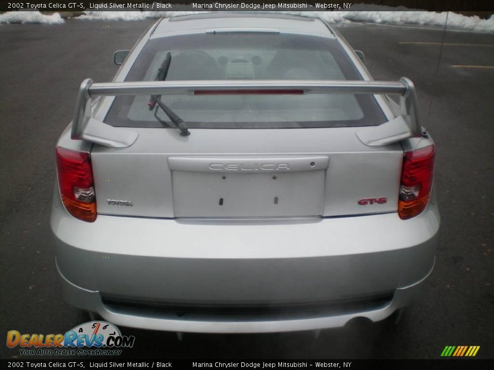 2002 Toyota Celica GT-S Liquid Silver Metallic / Black Photo #4