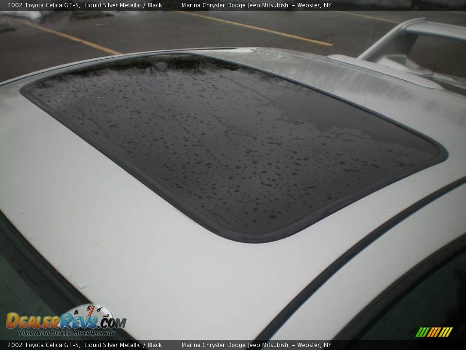 2002 Toyota Celica GT-S Liquid Silver Metallic / Black Photo #9